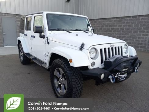 Used 2016 Jeep Wrangler Unlimited Sahara w/ Connectivity Group image 1