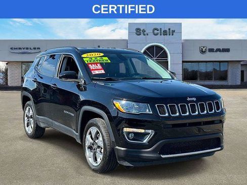 Certified 2020 Jeep Compass Limited AWD/4WD image 1