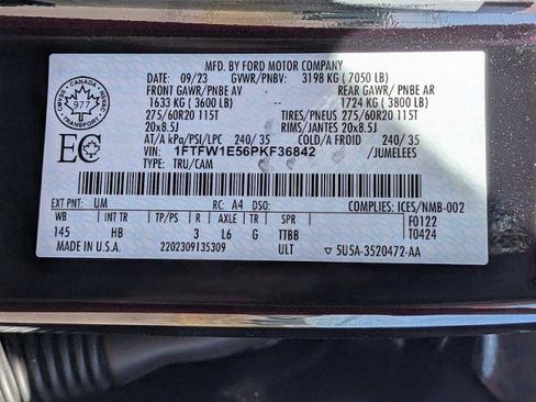 Certified 2023 Ford F150 Lariat w/ Equipment Group 502A High AWD/4WD image 30