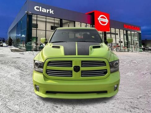Used 2017 RAM 1500 Sport w/ Sublime Green Sport Package image 2