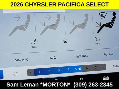 New 2026 Chrysler Pacifica Select w/ S Appearance Package image 18