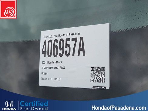 Certified 2024 Honda HR-V Sport image 32