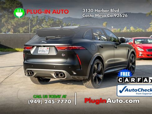 Used 2021 Jaguar F-PACE SVR image 4
