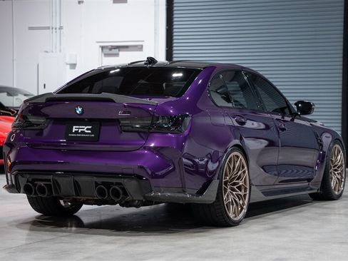 Used 2022 BMW M3 Competition w/ M Carbon Exterior Package RWD image 13