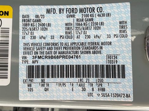 Certified 2023 Ford Bronco Sport Big Bend w/ Convenience Package image 60