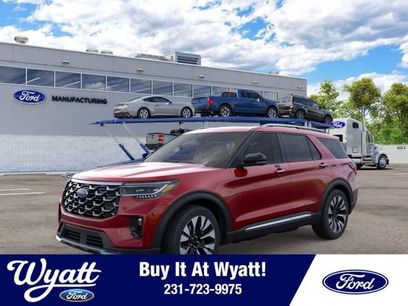 New 2026 Ford Explorer Platinum