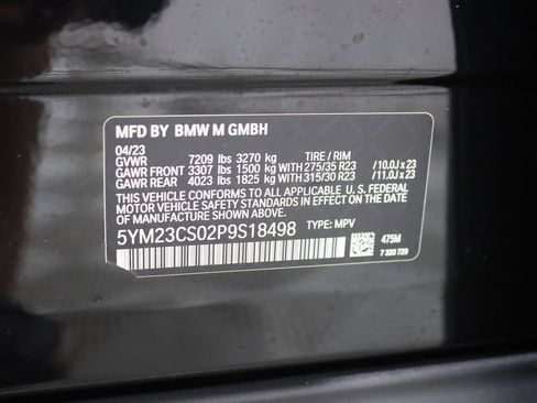 Used 2023 BMW XM AWD/4WD image 44