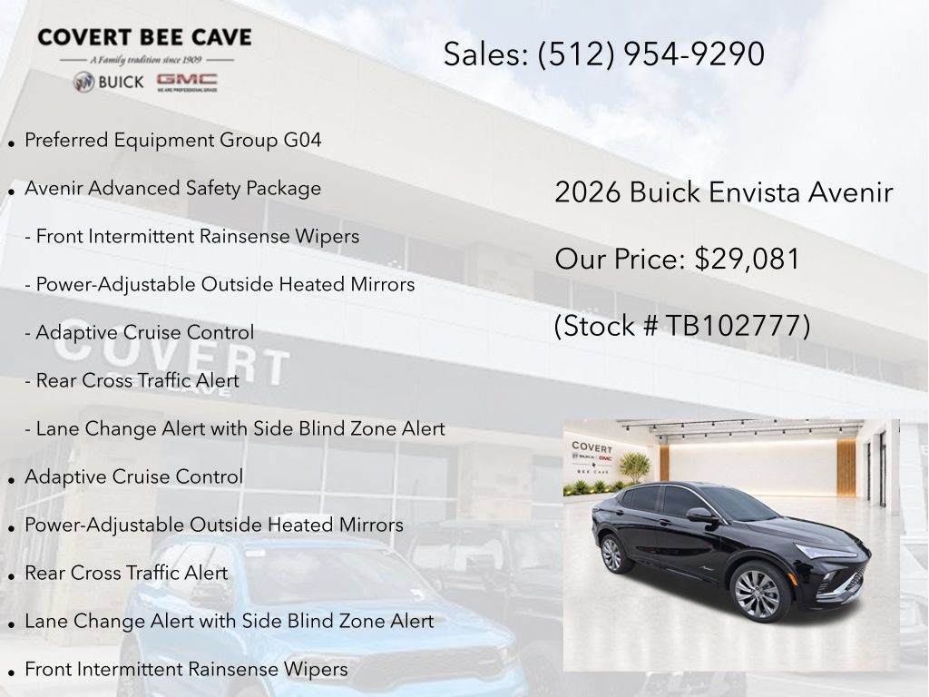 New 2026 Buick Envista Preferred FWD image 7