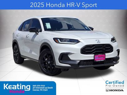 Certified 2025 Honda HR-V Sport