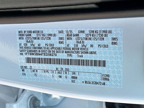 New 2026 Ford F350 XL w/ STX Appearance Package AWD/4WD image 19