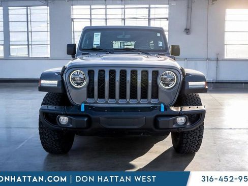 Used 2021 Jeep Wrangler Unlimited Rubicon 4xe w/ Steel Bumper Group image 24