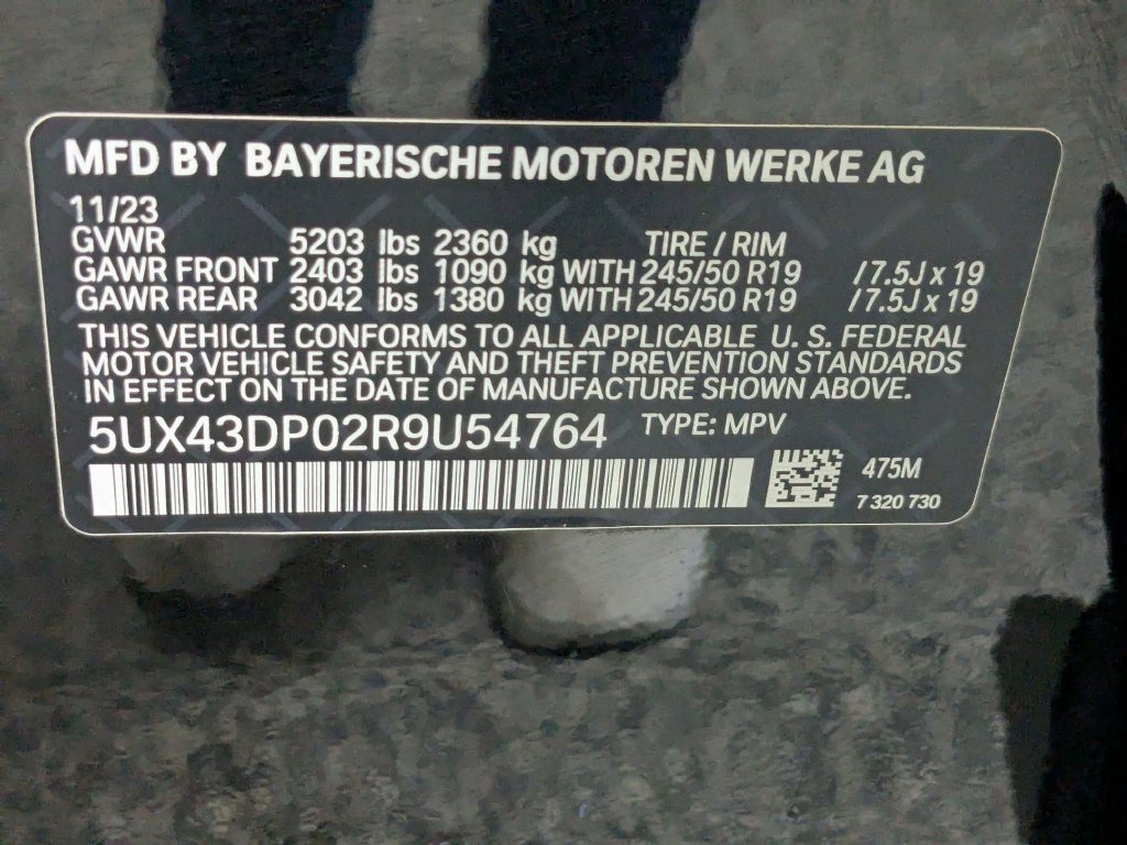 Used 2024 BMW X3 sDrive30i RWD image 61