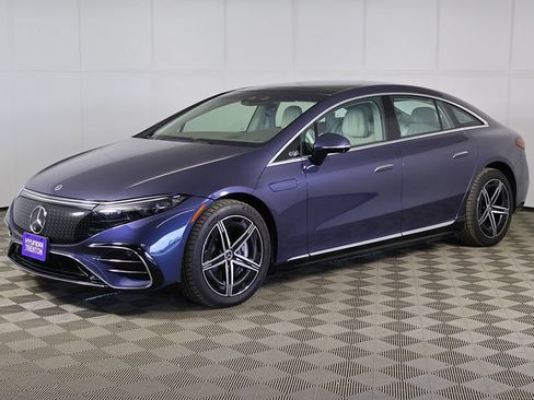 Used 2024 Mercedes-Benz EQS 450+ 4MATIC Sedan w/ AMG Line Exterior Package image 14