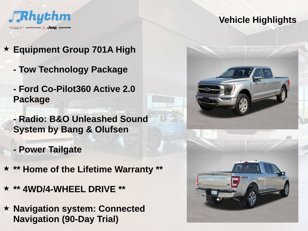 Used 2021 Ford F150 Platinum w/ Equipment Group 701A High AWD/4WD image 11