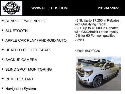 New 2026 GMC Sierra 1500 SLT AWD/4WD image 2