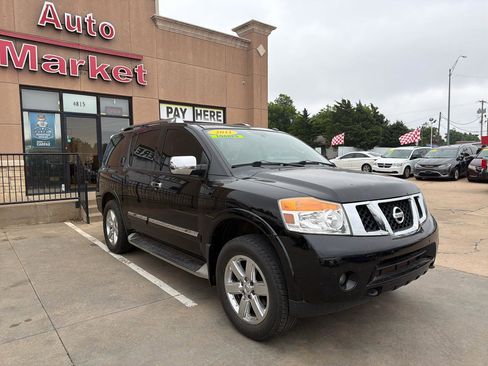 Used 2011 Nissan Armada Platinum w/ 2nd Row Captain Seat Pkg AWD/4WD image 3