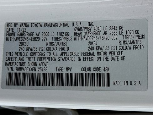 Used 2023 MAZDA CX-50 2.5 Turbo w/ Cargo Package image 36