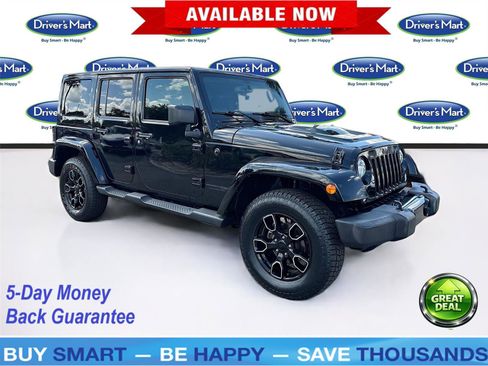 Used 2018 Jeep Wrangler Unlimited Sahara AWD/4WD image 1