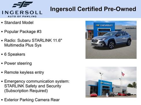 Used 2024 Subaru Crosstrek 2.0i Premium w/ Popular Package #3 image 5