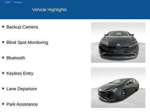 Used 2025 Toyota Prius LE AWD/4WD image 2