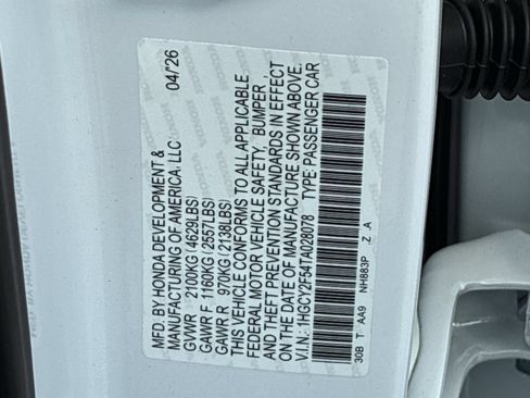 Certified 2026 Honda Accord Sport image 39