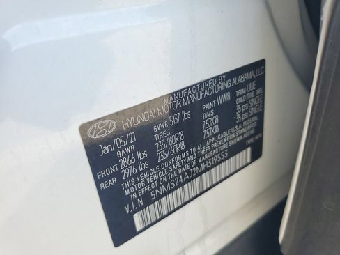 Certified 2021 Hyundai Santa Fe SEL FWD image 24