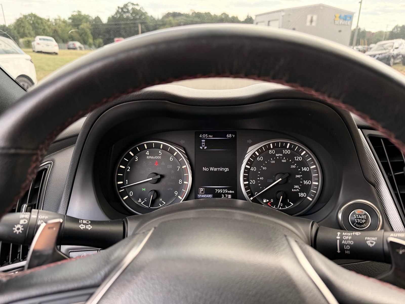 Used 2020 INFINITI Q50 Red Sport 400 w/ Cargo Package RWD image 52