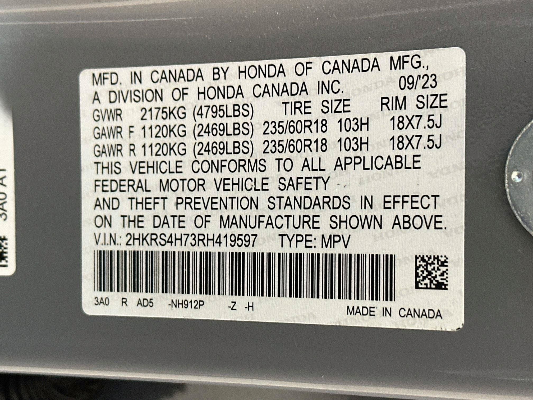 Used 2024 Honda CR-V EX-L image 30