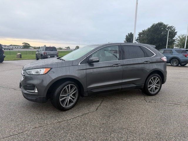 Used 2020 Ford Edge Titanium w/ Class II Trailer Tow Package AWD/4WD image 8