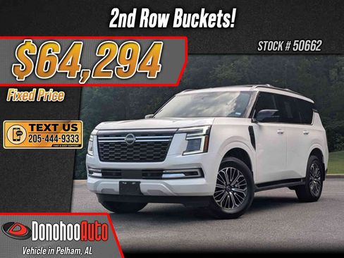 Used 2025 Nissan Armada SL w/ Captain's Chari Seat Package AWD/4WD image 1