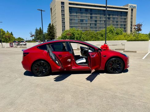 Used 2021 Tesla Model 3 Performance AWD/4WD image 48