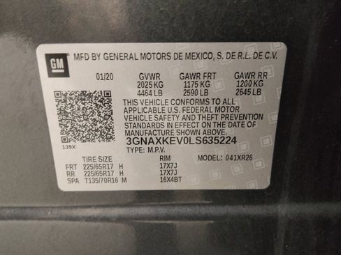 Used 2020 Chevrolet Equinox LT FWD image 33