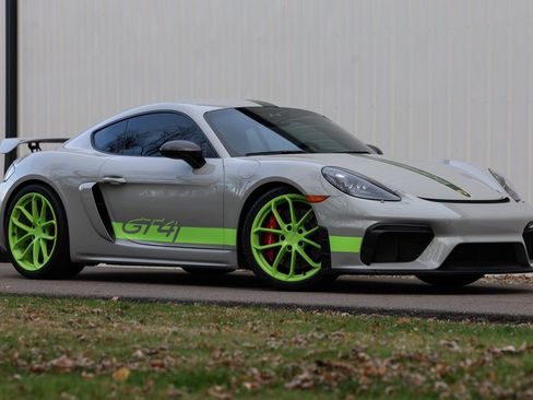 Used 2021 Porsche 718 Cayman GT4 w/ Light Design Package image 8
