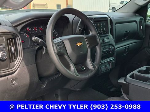 Used 2024 Chevrolet Silverado 1500 Custom w/ LPO, Dark Essentials Package RWD image 28