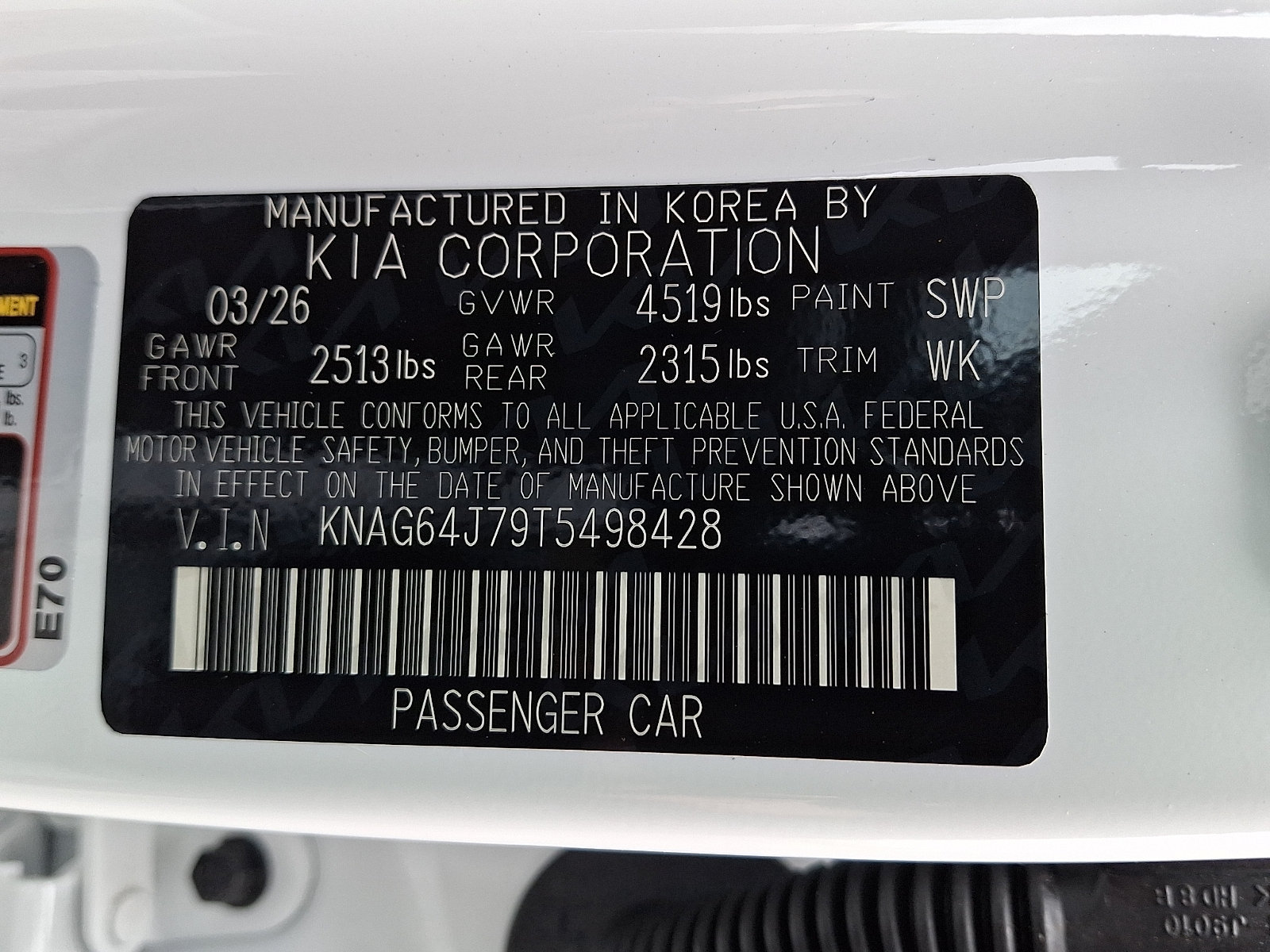 New 2026 Kia K5 GT-Line AWD/4WD image 21
