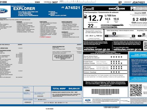 Used 2018 Ford Explorer XLT w/ Equipment Group 202A AWD/4WD image 4