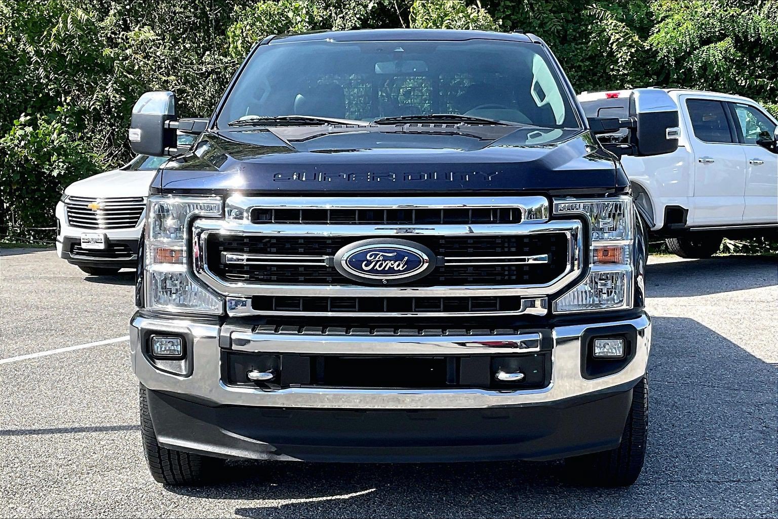 Used 2021 Ford F350 Lariat w/ Chrome Package AWD/4WD image 2