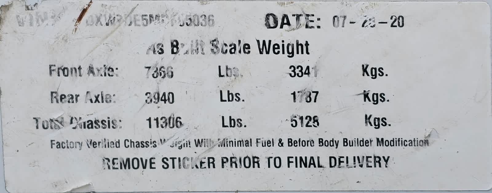 Used 2021 Ford F750 2WD Crew Cab Super Duty image 10