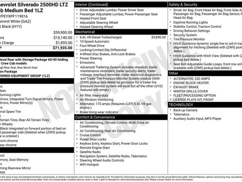 Used 2023 Chevrolet Silverado 2500 LTZ AWD/4WD image 2