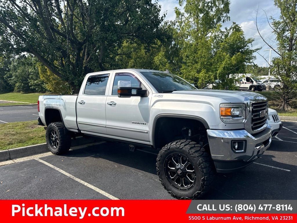 Used 2016 GMC Sierra 2500 SLT w/ Suspension Package, Off-Road AWD/4WD image 1