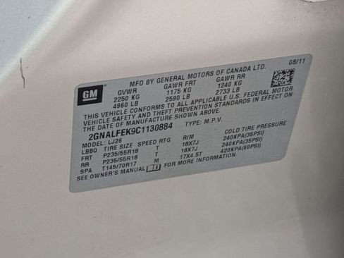 Used 2012 Chevrolet Equinox LTZ image 34