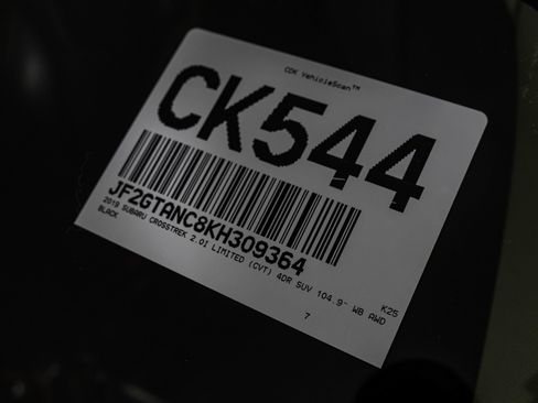 Used 2019 Subaru Crosstrek 2.0i Limited w/ Moonroof Package w/Navigation image 50