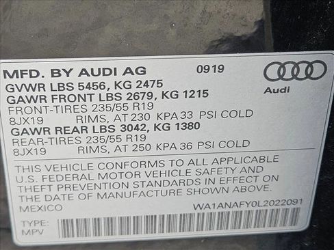 Used 2020 Audi Q5 2.0T Premium w/ Convenience Package image 15