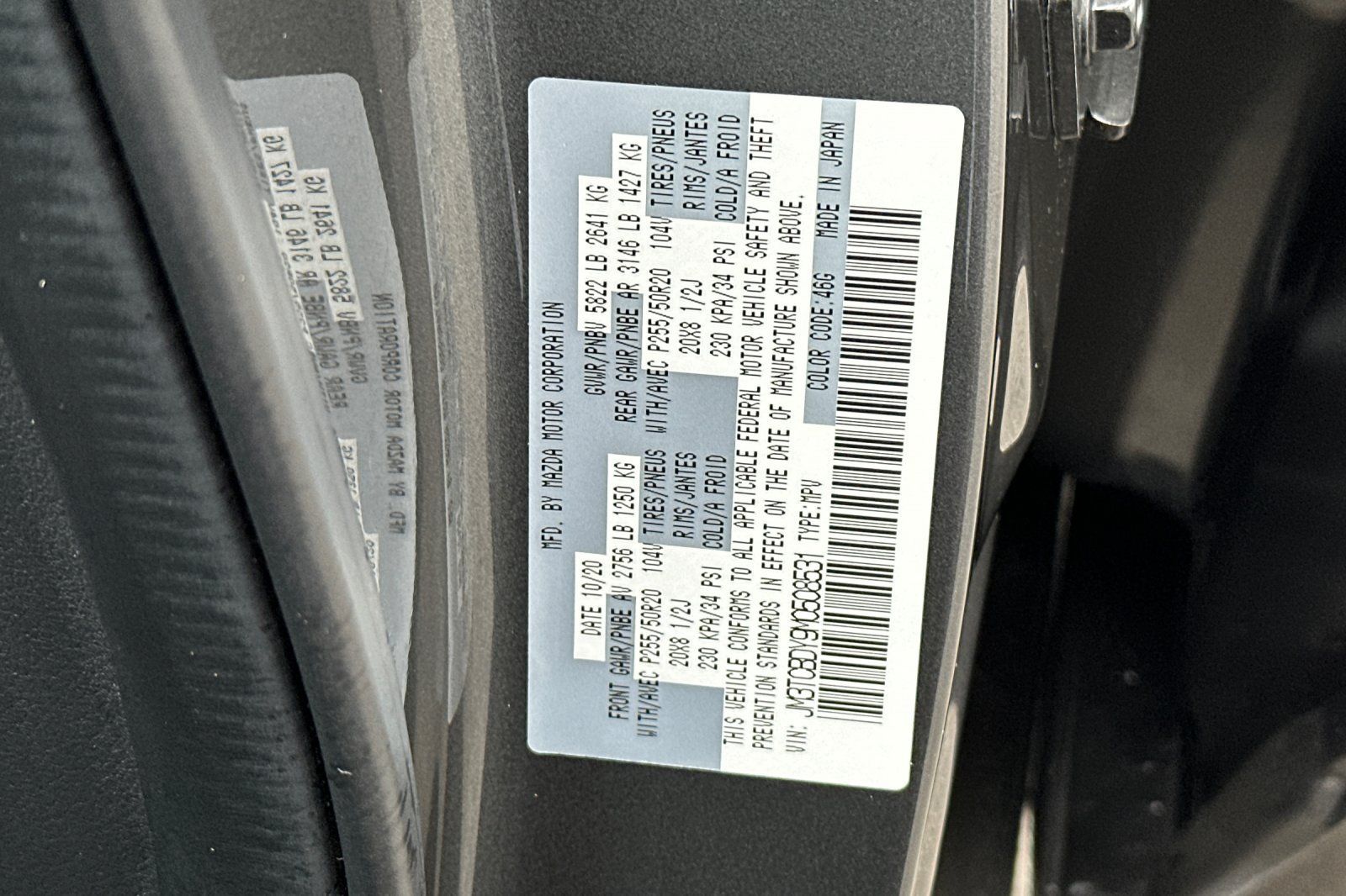 Used 2021 MAZDA CX-9 Grand Touring AWD/4WD image 38