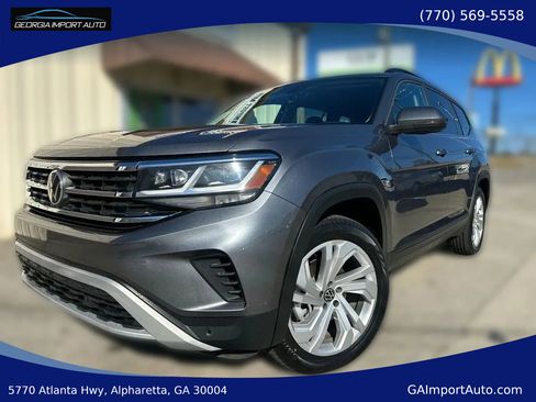 Used 2021 Volkswagen Atlas SE image 1