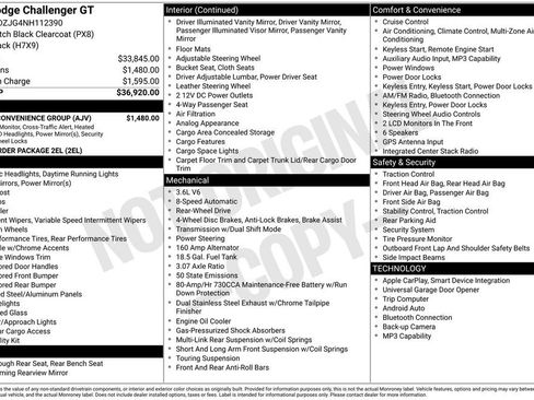Used 2022 Dodge Challenger GT w/ Driver Convenience Group RWD image 6