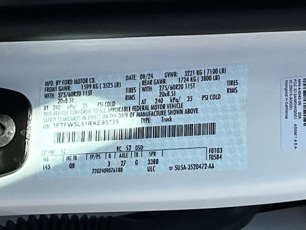Used 2024 Ford F150 Lariat AWD/4WD image 31