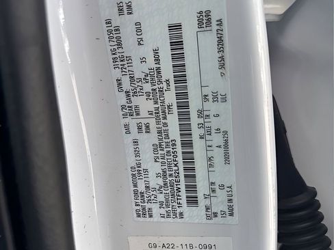Used 2020 Ford F150 XL w/ Equipment Group 101A Mid AWD/4WD image 26