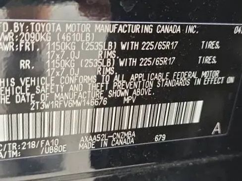 Used 2021 Toyota RAV4 XLE FWD image 53