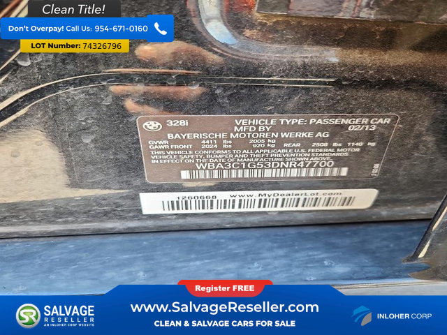 Used 2013 BMW 328i Sedan RWD image 16